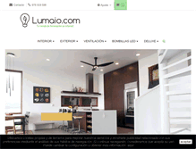 Tablet Screenshot of lumaio.com